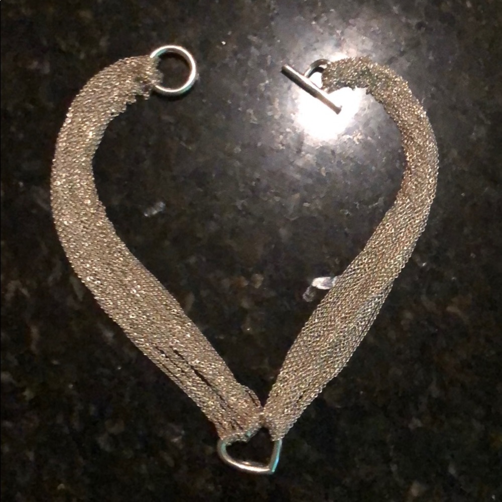 Tiffany & Co. Multi-strand Heart & Toggle Necklace